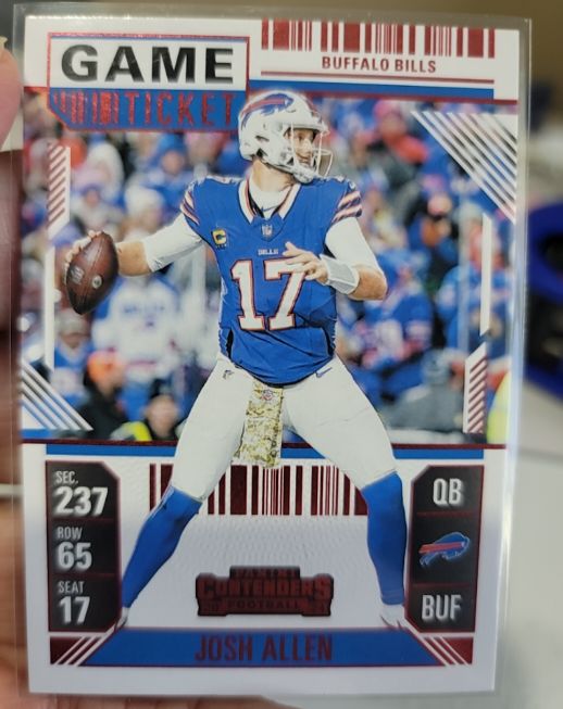 2024 Panini Contenders #11 Josh Allen — front