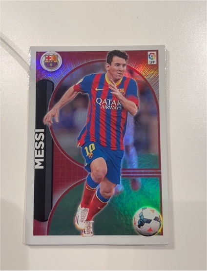 2014-15 Panini Colecciones Este La Liga Sticker #25 Lionel Messi — front