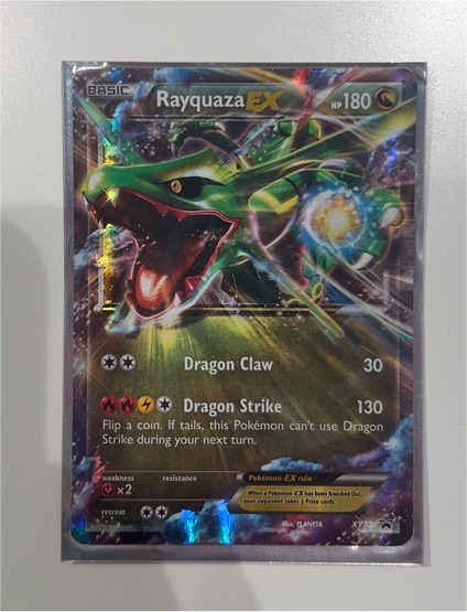 Pokémon TCG Rayquaza EX #XY73 — front