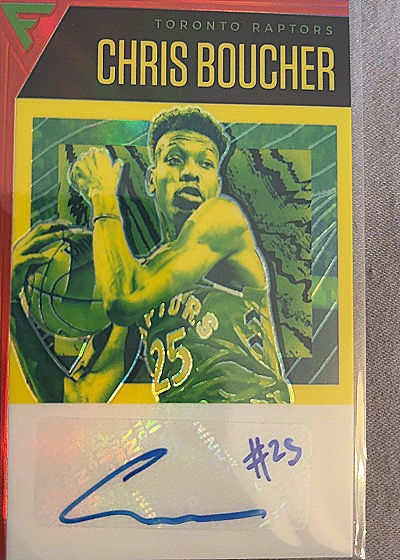 2019-20 Panini Chronicles Flux #FA-CBO Chris Boucher — front