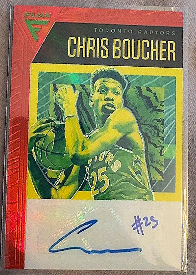 2019-20 Panini Chronicles Flux #FA-CBO Chris Boucher — front