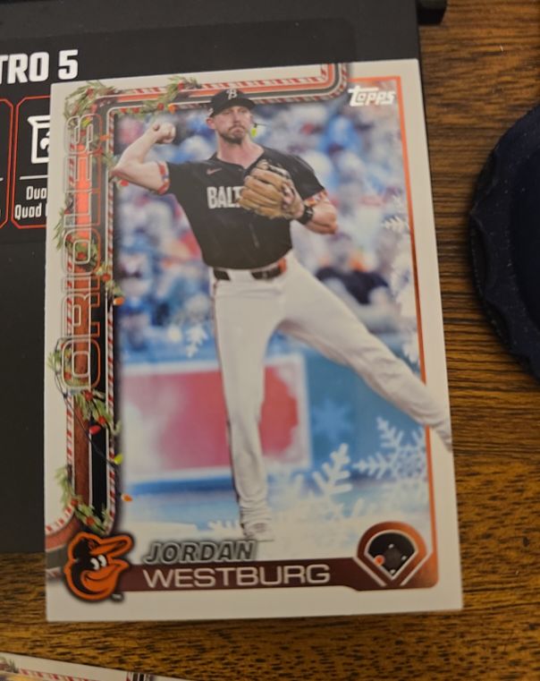 2025 Topps Holiday #H58 Jordan Westburg — front
