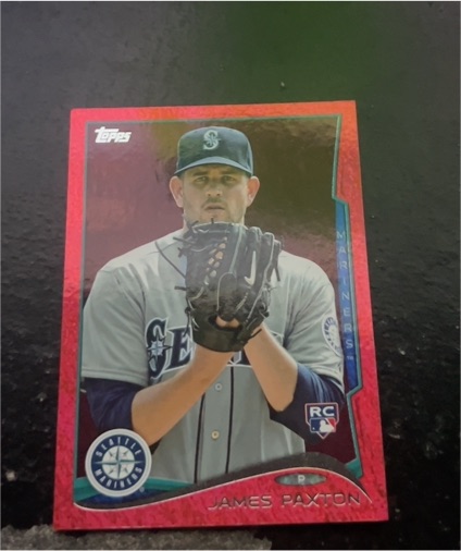2014 Topps #123 James Paxton — front