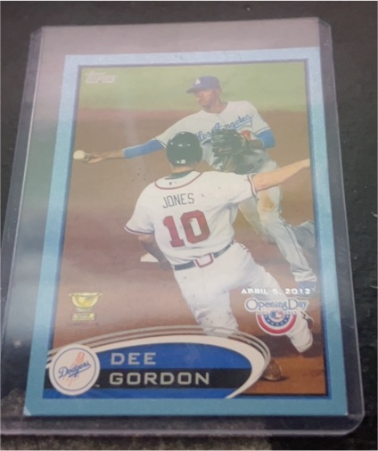 2012 Topps #161 Dee Gordon — front