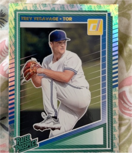 2025 Donruss Rated Prospects #163 Trey Yesavage — front