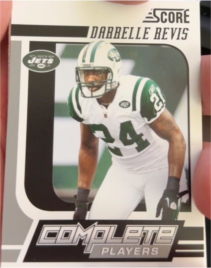 2011 Score Complete Players #4 Darrelle Revis — front