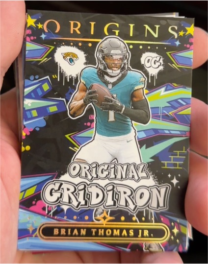 2025 Panini Origins #10 Brian Thomas Jr. Original Gridiron — front