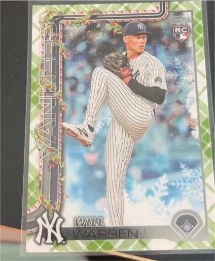 2025 Topps Holiday #H16 Will Warren — front