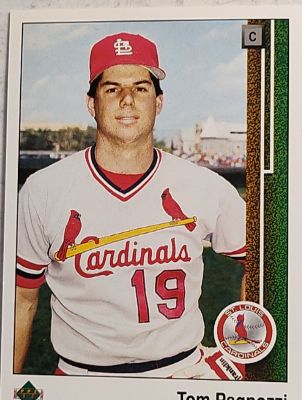 1989 Upper Deck #602 Tom Pagnozzi — front