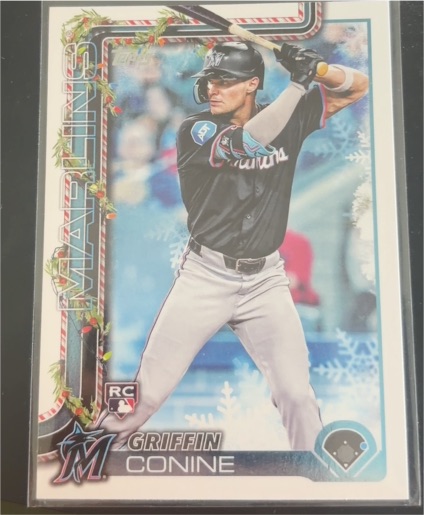 2025 Topps Holiday #H124 Griffin Conine — front