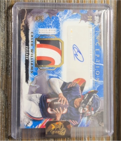 2023 Topps Inception #IAP-CW Caleb Williams — front