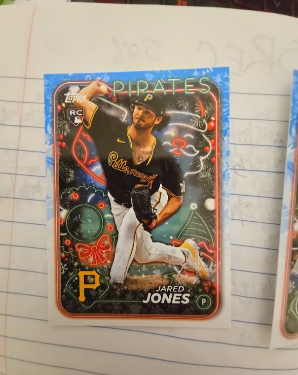 2024 Topps Holiday #H147 Jared Jones — front