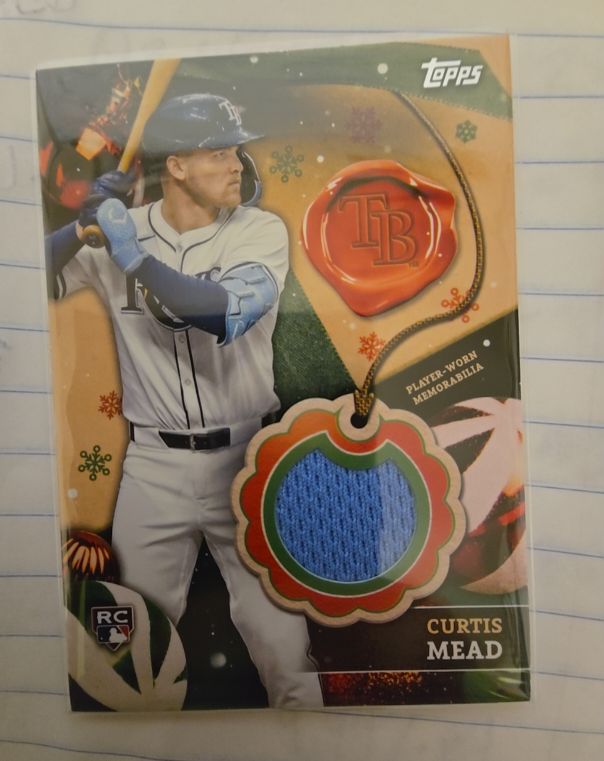 2024 Topps Holiday #RC-CME Curtis Mead — front