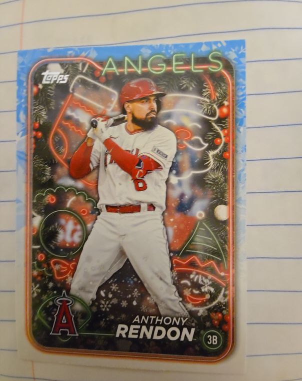 2024 Topps Holiday #H137 Anthony Rendon — front