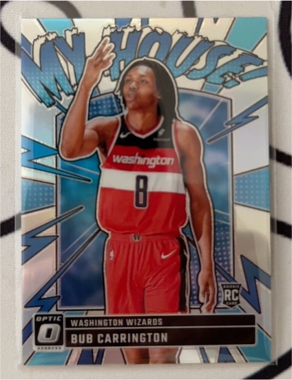 2024-25 Donruss Optic #8 Bub Carrington My House — front