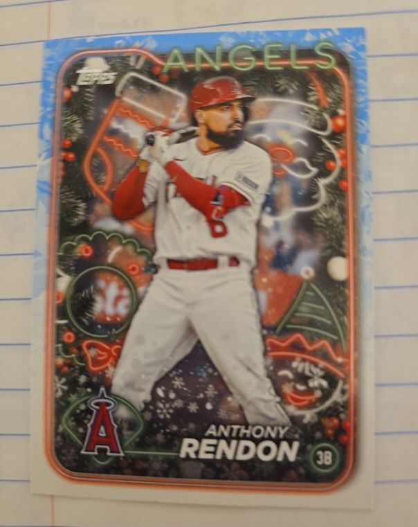 2024 Topps Holiday #H137 Anthony Rendon — front