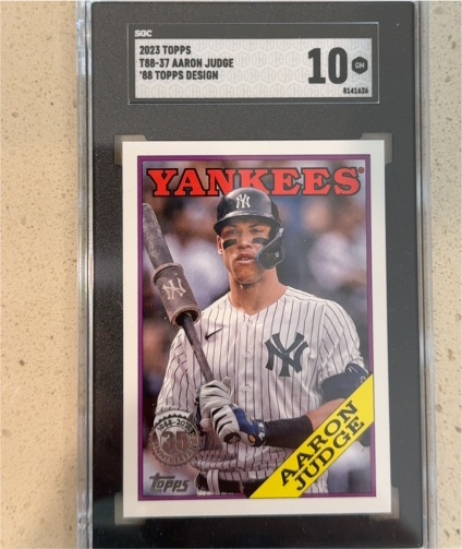 2023 Topps #T88-37 Aaron Judge 1988 Topps Design — front
