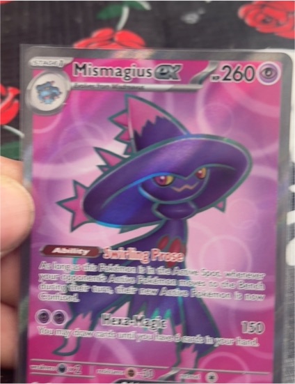 2022 Pokemon Phantasmal Flames #112 Mismagius ex — front