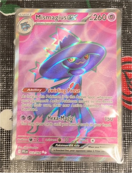 2024 Pokémon #112 Mismagius EX — front