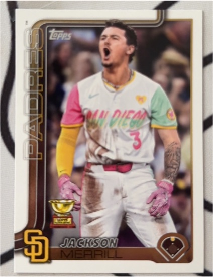 2025 Topps #125 Jackson Merrill — front