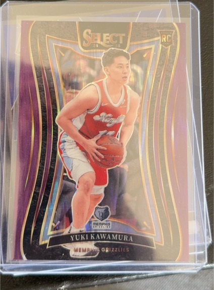 2024-25 Panini Select #395 Yuki Kawamura — front