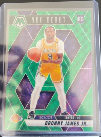 2024-25 Panini Mosaic #262 Bronny James Jr. — front