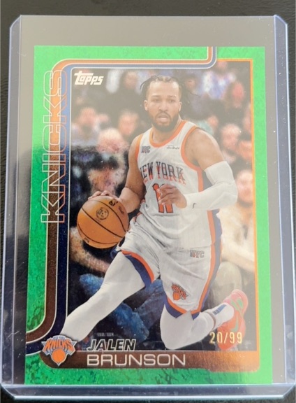 2023 Topps #20 Jalen Brunson — front