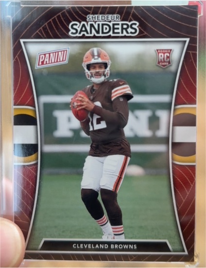 2025 Panini The National #VIP1 Shedeur Sanders — front