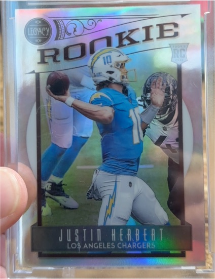2020 Panini Chronicles Legacy #203 Justin Herbert — front