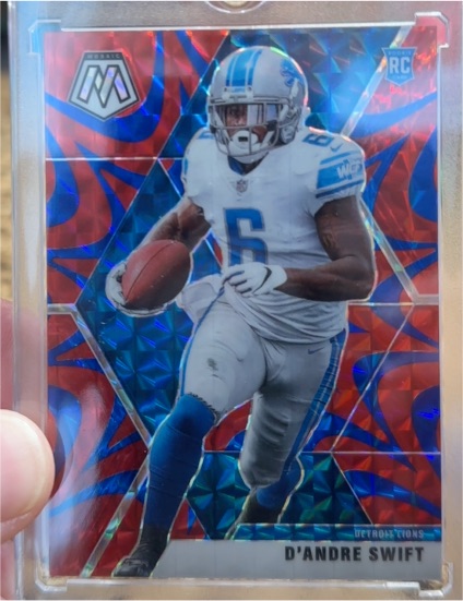 2020 Panini Mosaic #215 D'Andre Swift — front