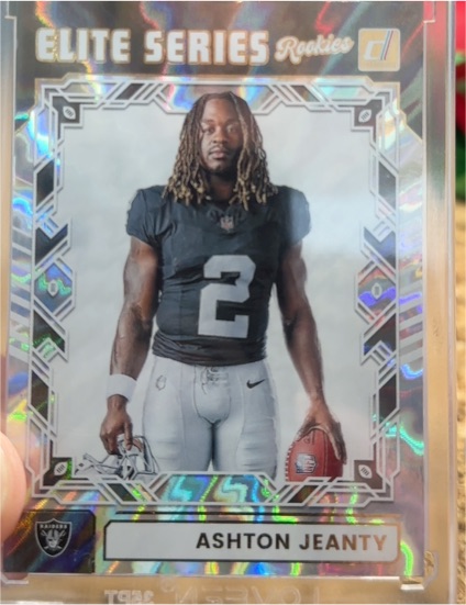 2025 Donruss Elite Series Rookies #ESR-AJY Ashton Jeanty — front