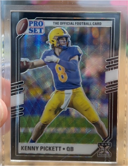 2022 Leaf Pro Set #PSP-KP1 Kenny Pickett — front