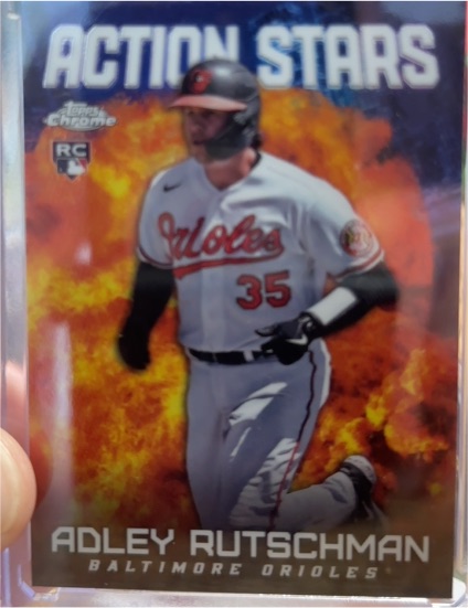 2023 Topps Chrome Update #AS-1 Adley Rutschman Action Stars — front