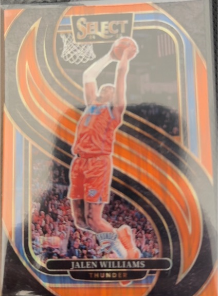 2024-25 Panini Select #124 Jalen Williams — front