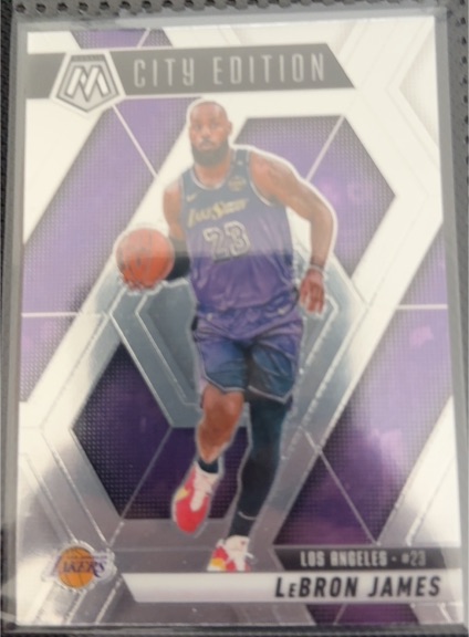 2024-25 Panini Mosaic City Edition #286 LeBron James — front