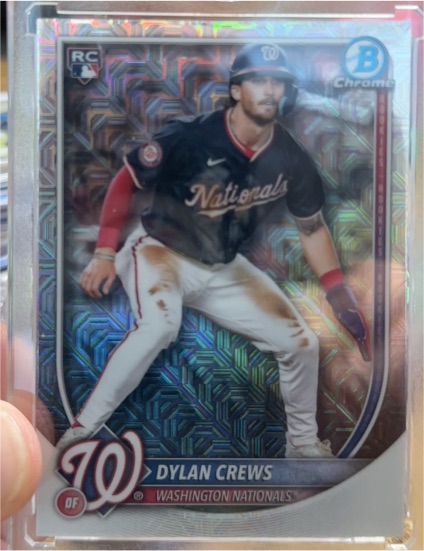 2025 Bowman Chrome #3 Dylan Crews — front