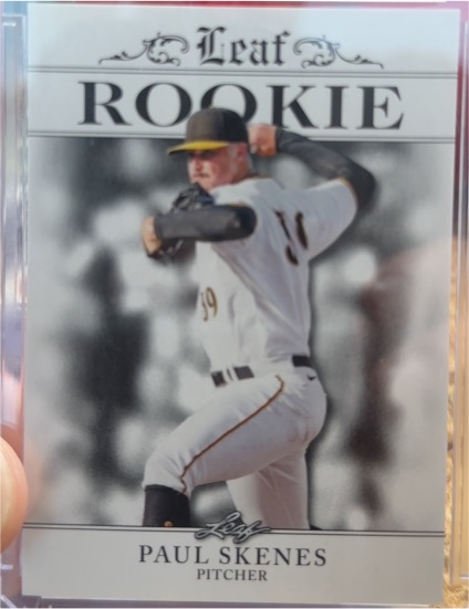 2023 Leaf Rookie Achievement #RA-39 Paul Skenes — front