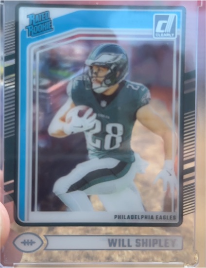 2024 Panini Clearly Donruss #87 Will Shipley — front