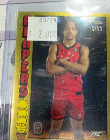 2024 Topps Chrome OTE #10 Amari Bailey Reapers — front