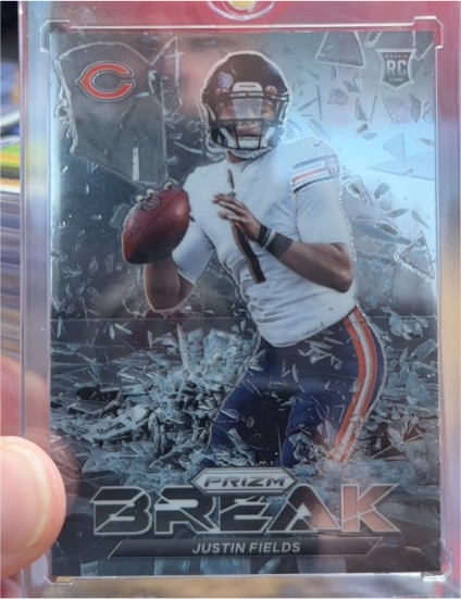2021 Panini Prizm #PB-8 Justin Fields — front