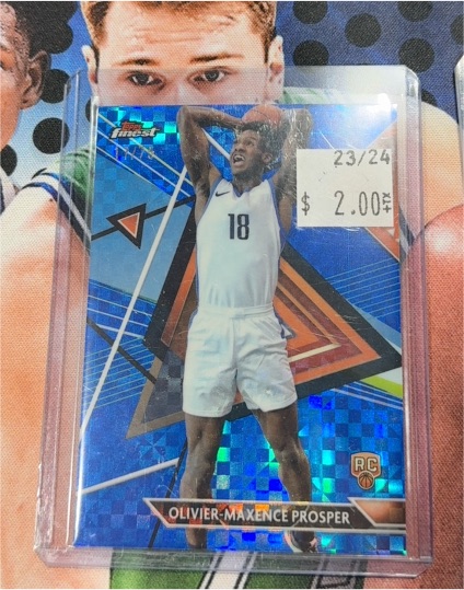 2023-24 Topps Finest #177 Olivier-Maxence Prosper — front