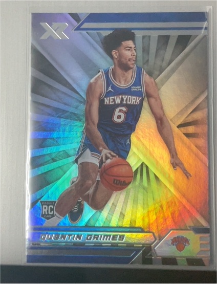 2021-22 Panini Chronicles XR #392 Quentin Grimes — front