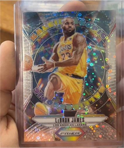 2024-25 Panini Prizm #29 LeBron James Kaleidoscopic — front