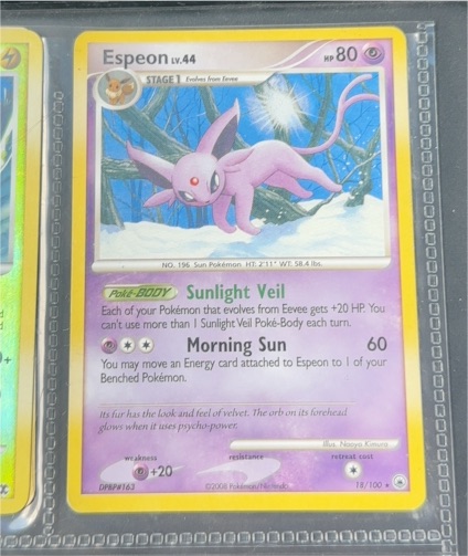 2008 Pokémon Majestic Dawn #18 Espeon — front