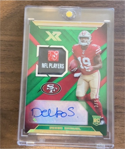 2019 Panini XR #RSA-DS Deebo Samuel — front