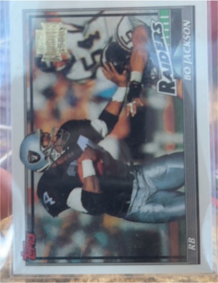 1991 Topps #300 Bo Jackson — front