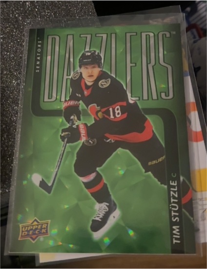 2025-26 Upper Deck Dazzlers #DZ-3 Tim Stutzle — front