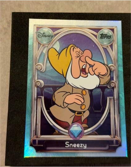 2025 Topps Disney Wonder #106 Sneezy — front