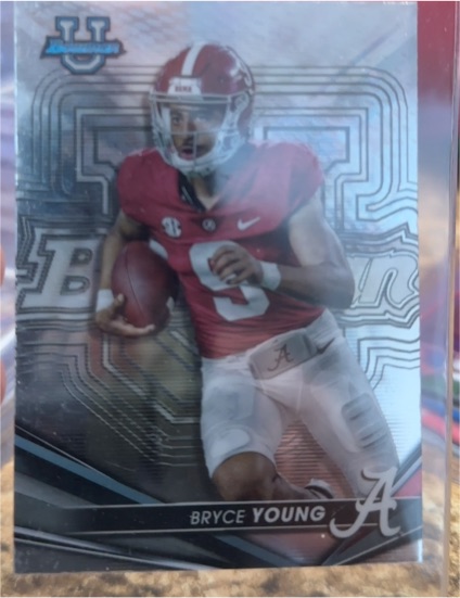 2022 Bowman's Best University #100 Bryce Young — front