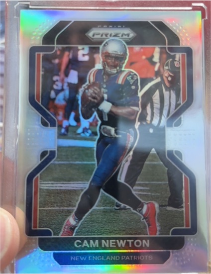 2021 Panini Prizm #96 Cam Newton — front